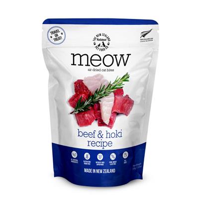 MEOW Air Dried Beef & Hoki Cat Food