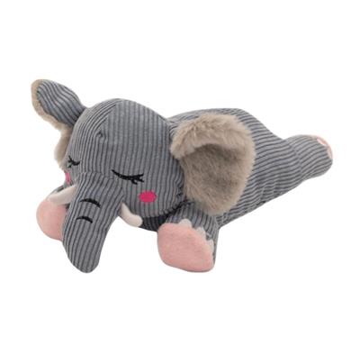 Zippypaws Snooziez With Shhhqueaker-Elephant Medium