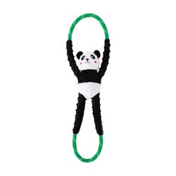 Zippypaws Ropetugz Panda Black/White Large