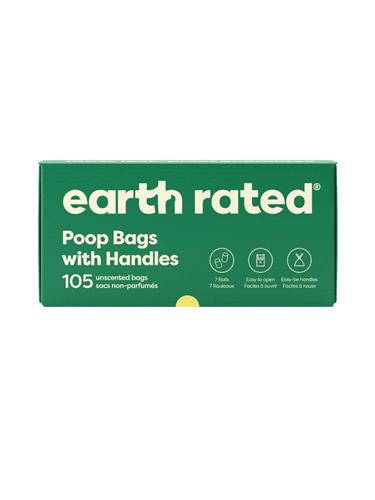 Earth Rated 120ct Handle Bags on Refill Rolls - Unscented