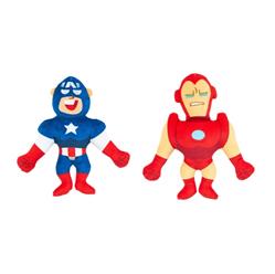 Zippypaws Marvel Plush Captain America & Iron Man 2 Pk