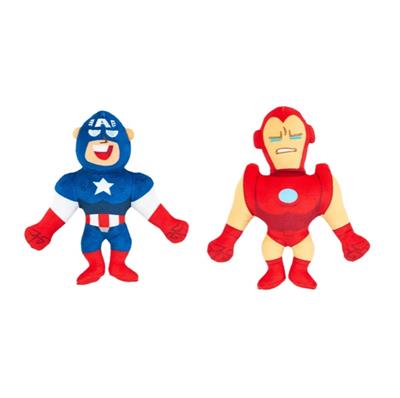 Zippypaws Marvel Plush Captain America & Iron Man 2 Pk