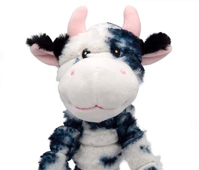 ThoozyPet Wild Tugz Cow Dog Toy 18"