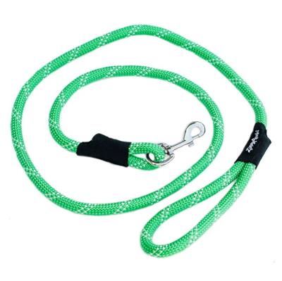 Zippypaws Climbers' Rope Leash Green 6ft.