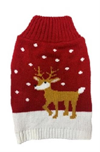 Reindeer Sweater Red
