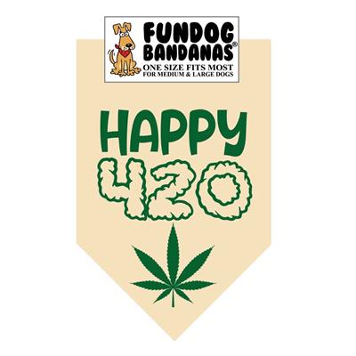  Happy 420 Bandana