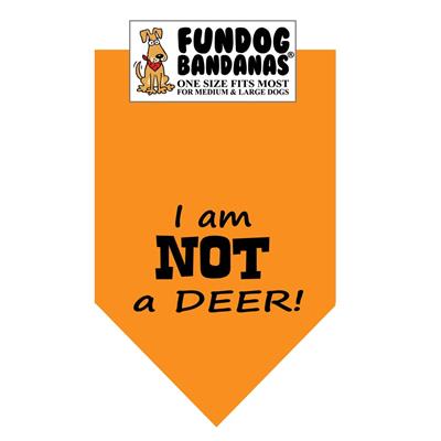  I Am Not A Deer! Bandana