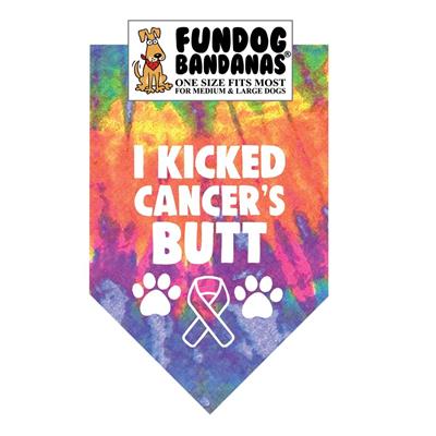  I Kicked Cancer'S Butt Bandana