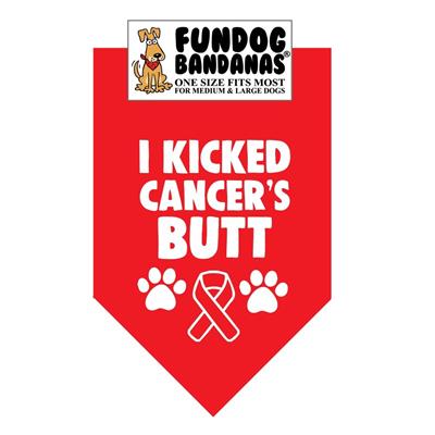  I Kicked Cancer'S Butt Bandana