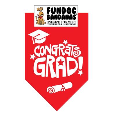  Congrats Grad! Bandana