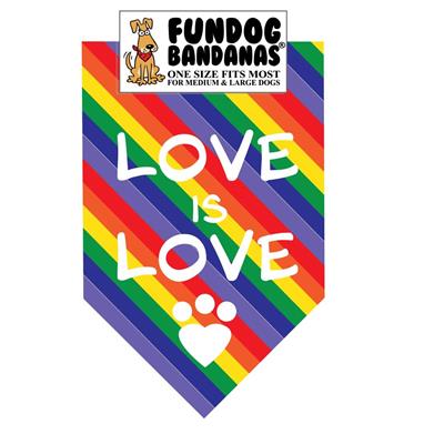  Love Is Love Bandana (Pride)
