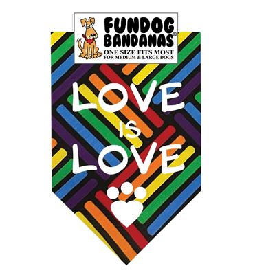  Love Is Love Bandana (Pride)
