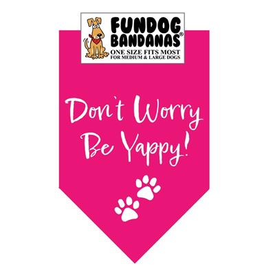 Don'T Worry Be Yappy Bandana