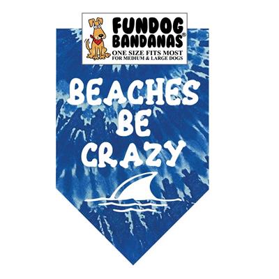  Beaches Be Crazy Bandana