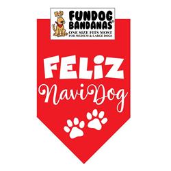 Feliz Navidog Bandana