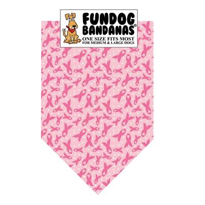  Breast Cancer Awareness Pink Ribbons Bandana