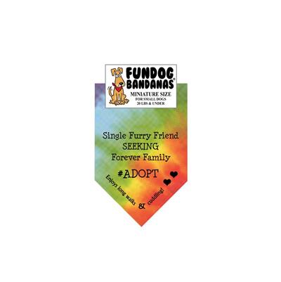  Single Furry Friend Bandana