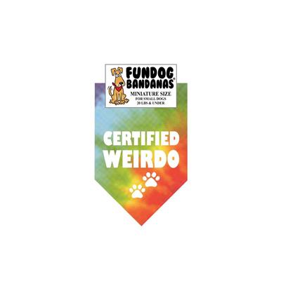  Certified Weirdo Bandana