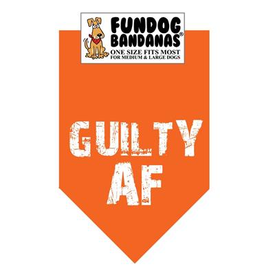  Guilty Af Bandana (Assorted Colors)