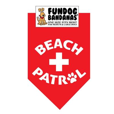  Beach Patrol Bandana