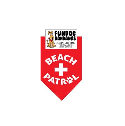  Beach Patrol Bandana