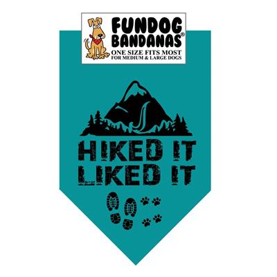 Hiked It Liked It Bandana, Assorted Colors