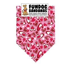 Heartfelt Hearts Bandana