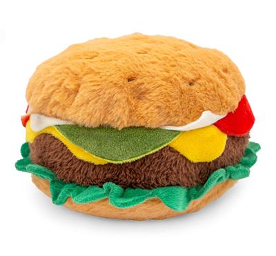 ThoozyPet Cheeseburger Dog Toy 5"