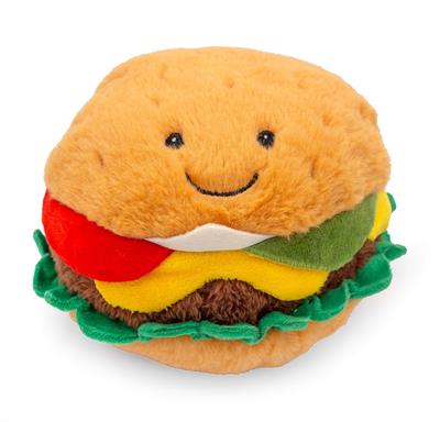 ThoozyPet Cheeseburger Dog Toy 5"