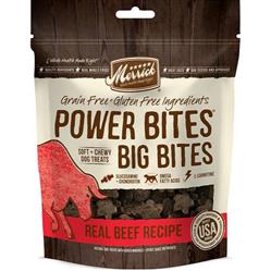 Merrick Dog Power Bites Big Beef 6oz.