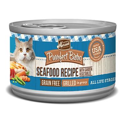 Merrick Cat Purrfect Bistro Mixed Seafood 5.5oz. (Case of 24)