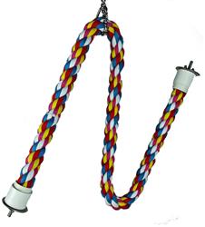 A & E Cages Cotton Cable Bird Perch 1ea/36 in.