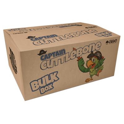 A & E Cages Cuttlebone Pieces Bulk Box 1ea/4-6 in, 5 lb