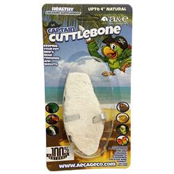 A & E Cages Natural Cuttlebone 1ea/4 in.  (Pack of 3)