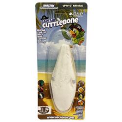 A & E Cages Natural Cuttlebone 1ea/6 in. (Pack of 3)