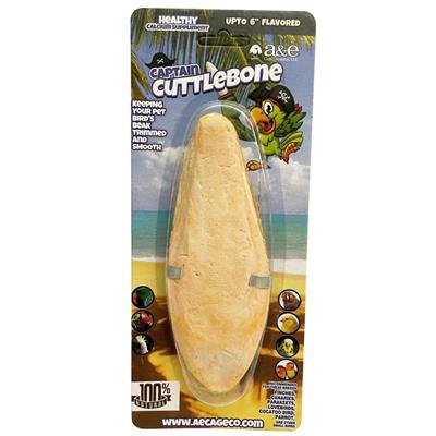 A & E Cages Flavored Cuttlebone 1ea/6 in. (Pack of 3)