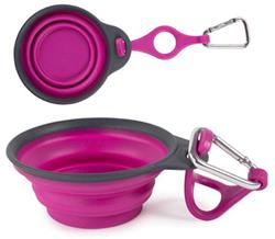 DEXAS Travel Cup w/Bottle Holder Fuchsia