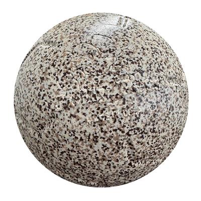 JOLLYPET Soccer Ball 8" Creme/Black Sprinkle L