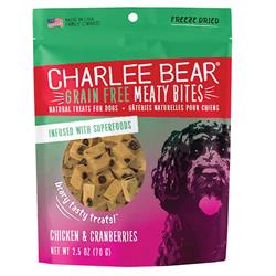 CHARLEE BEAR Meaty Bites Chicken w/Cranberries 2.25oz