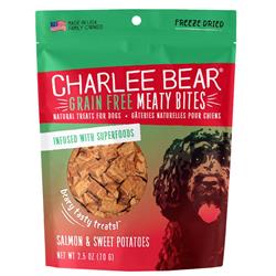 CHARLEE BEAR Meaty Bites Salmon w/Sweet Potatoes 2.25oz