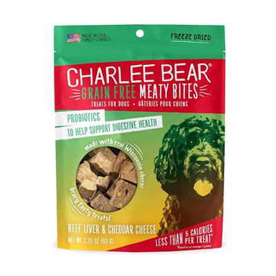 CHARLEE BEAR Meaty Bites Beef & Cheese 2.25oz