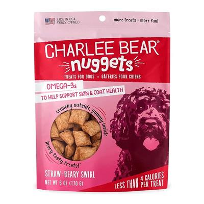 CHARLEE BEAR Nuggets Strawberry Swirl 6oz