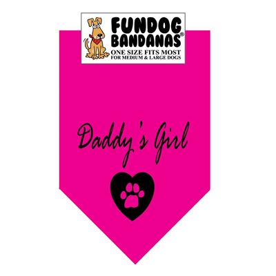  Daddy'S Girl Bandana - Assorted Colors