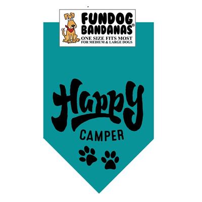  Happy Camper Bandana - Assorted Colors