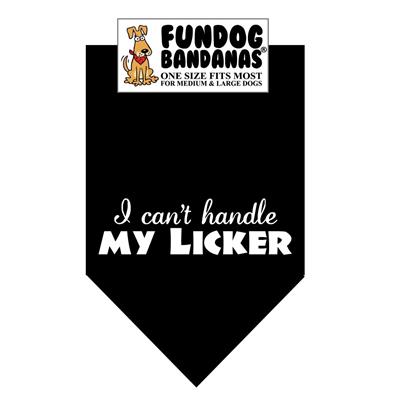  I Can'T Handle My Licker Bandana - Assorted Colors
