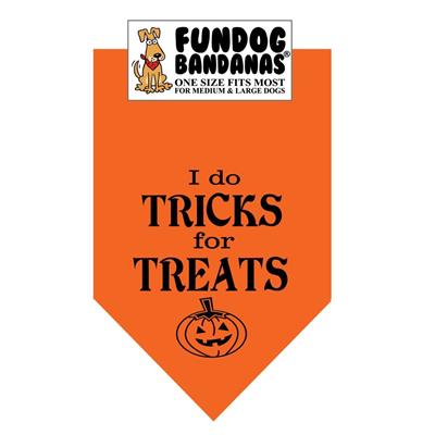  I Do Tricks For Treats Bandana
