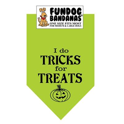  I Do Tricks For Treats Bandana