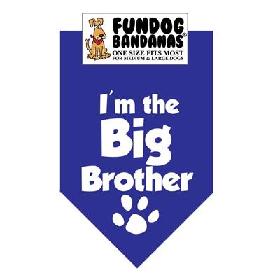  I'M The Big Brother Bandana - Assorted Colors