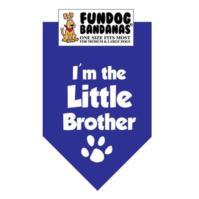  I'M The Little Brother Bandana - Assorted Colors