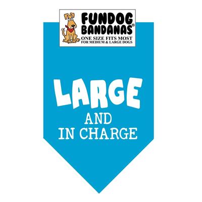  Large & In Charge Bandana - Assorted Colors